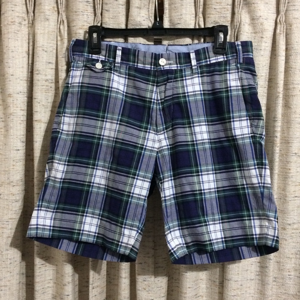 Polo Ralph Lauren Madison Slim GI Fit Plaid Shorts - 30